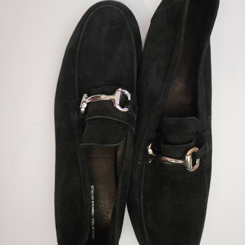 Mens Italian Suede loafers from Saks  Fifth Ave. No BOX